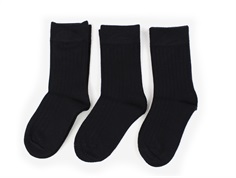Minipop black bamboo socks (6-pack)